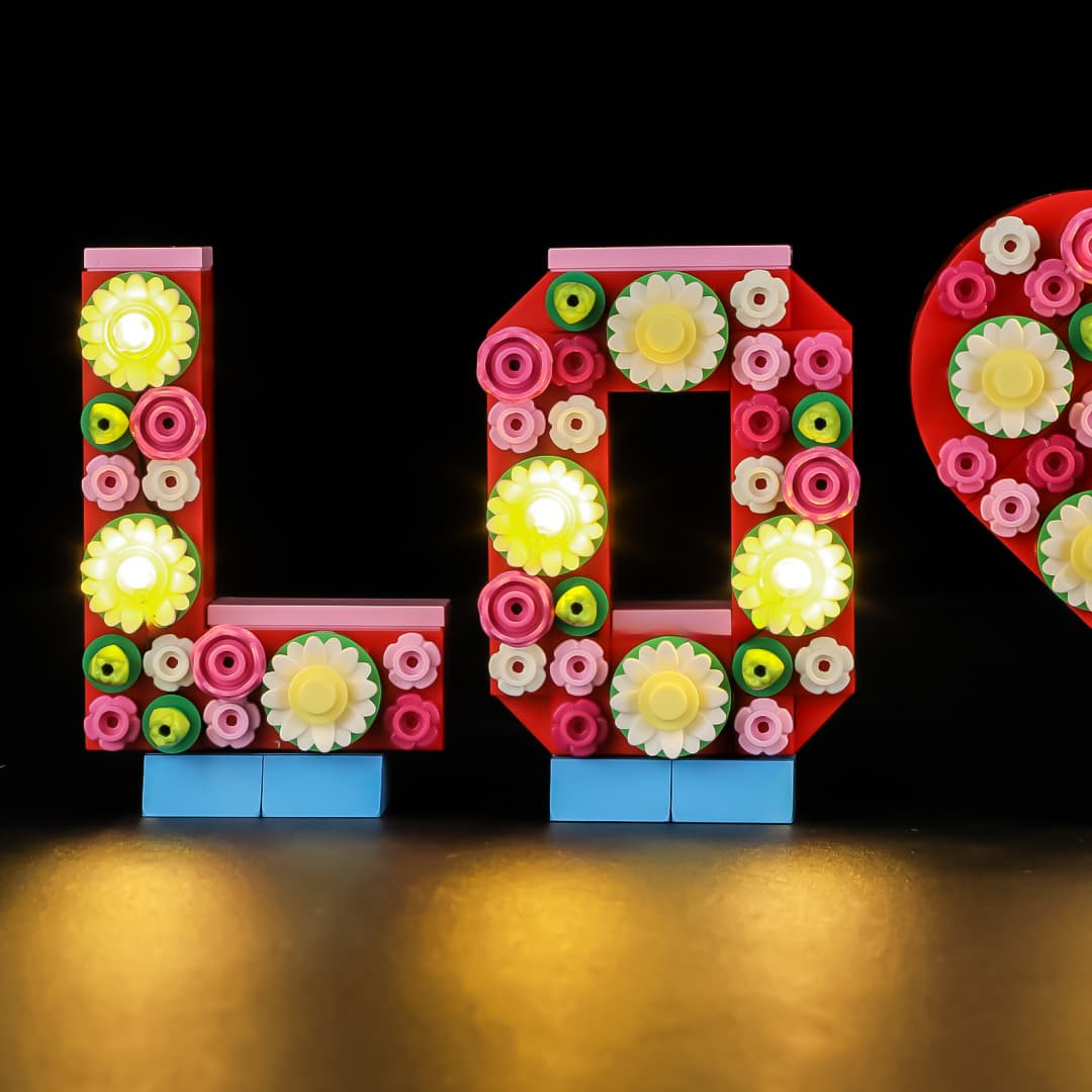 Light Kit for Love Letters 40867 - Lightailing
