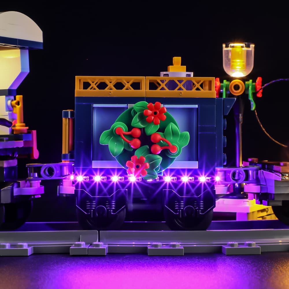 Briksmax 2.0 Light Kit For LEGO Holiday Express Train #10361- 11