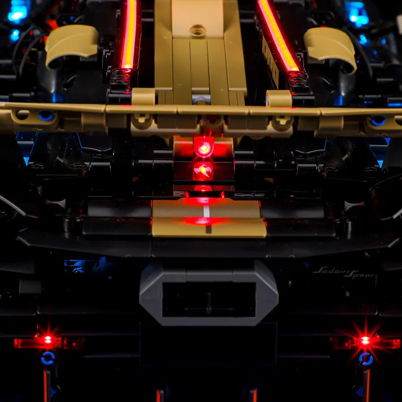 Light kit for Koenigsegg Sadair's Spear 42232 | Briksmax 2.0