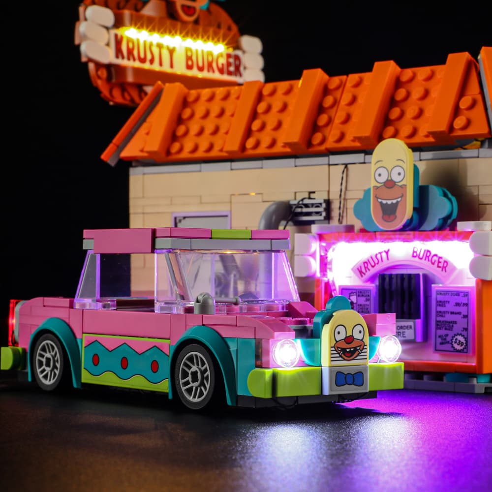 Kit d'éclairage pour Les Simpson : Krusty Burger 10352 - Briksmax 2.0