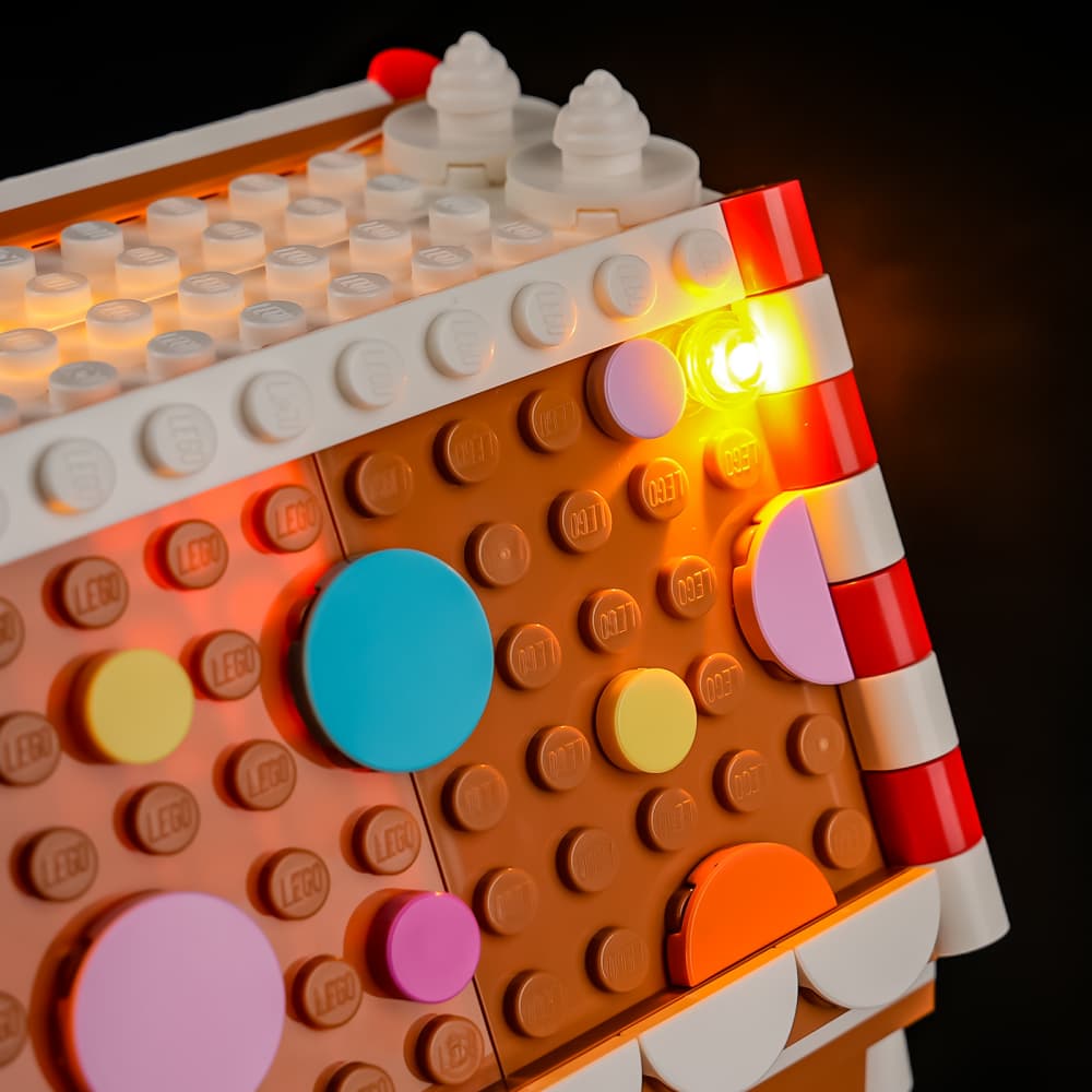 Lightailing Light Kit For LEGO Festive Gingerbread House #40809- 10
