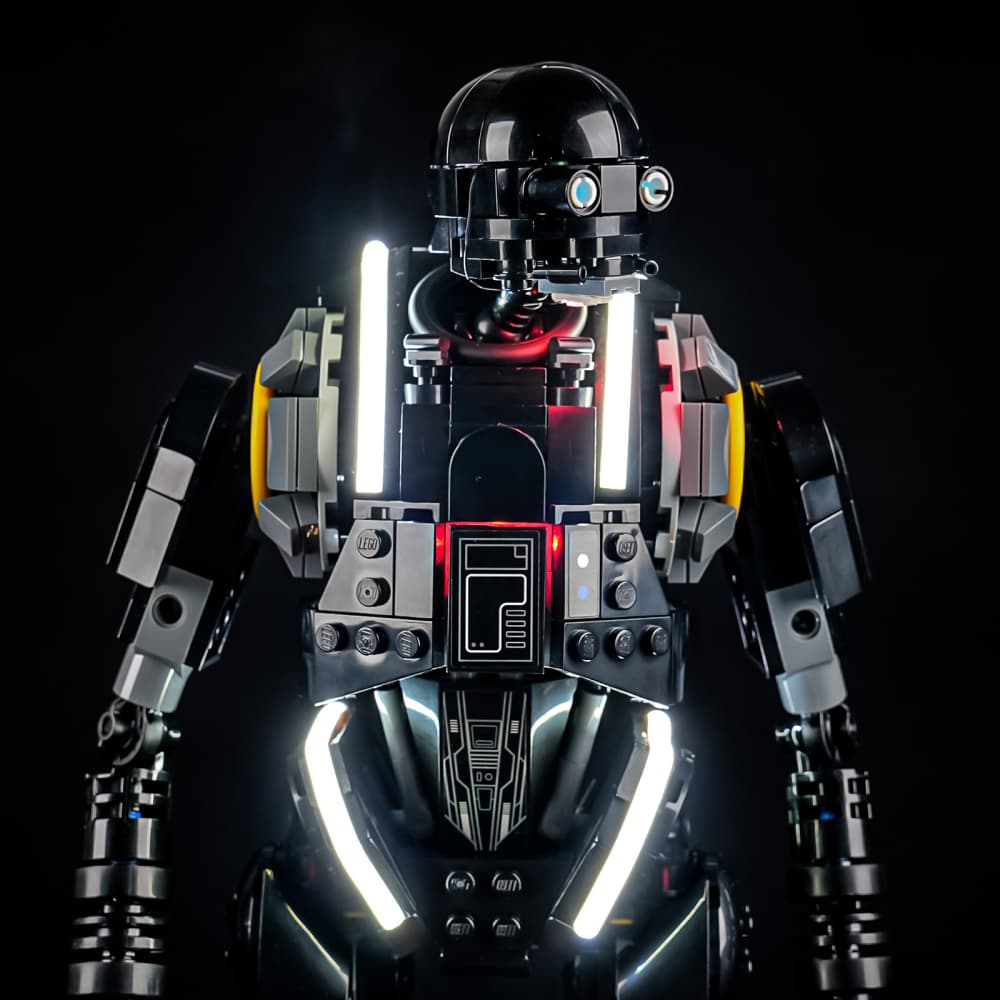 Lightailing Light Kit For LEGO K-2SO Security Droid  #75434 - 8