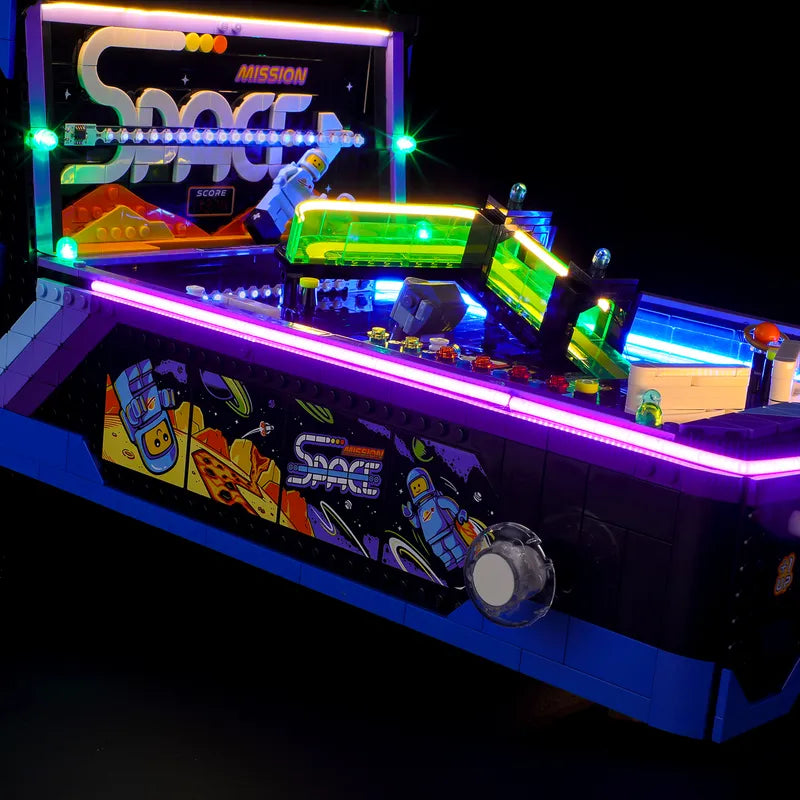 Light kit for Classic Space Pinball Machine 11374– Dynamic Lighting Effects | Lightailing