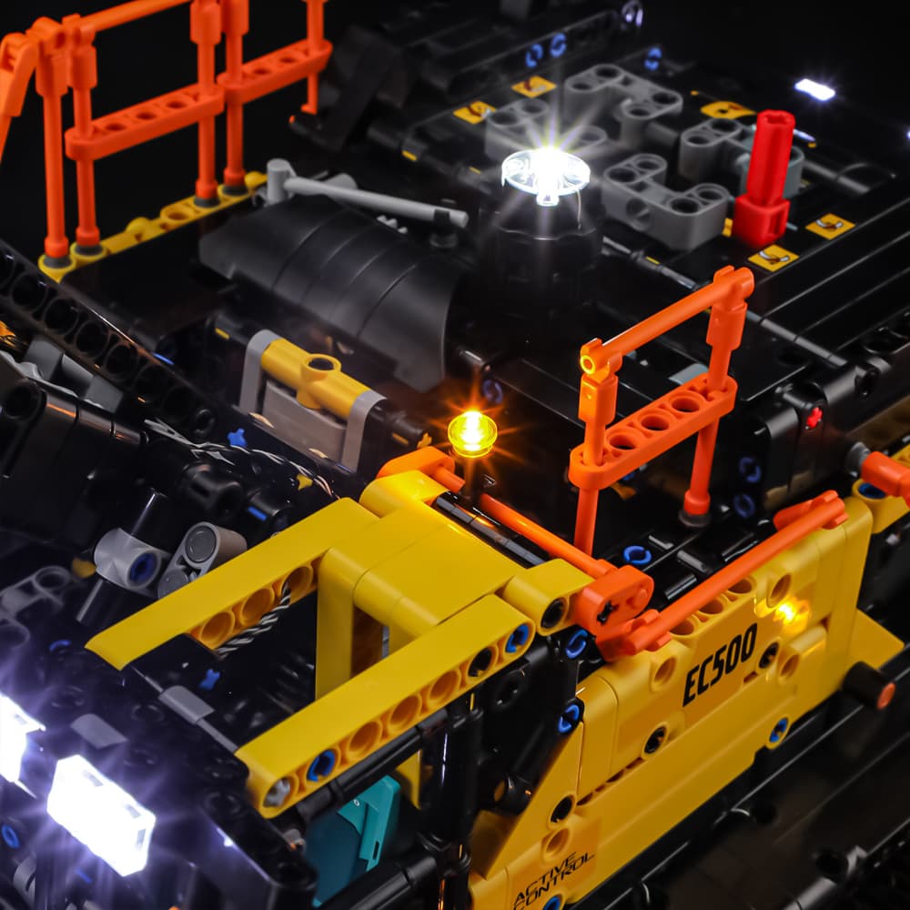 Briksmax 2.0 Light Kit For LEGO Volvo EC500 Hybrid Excavator #42215 -10