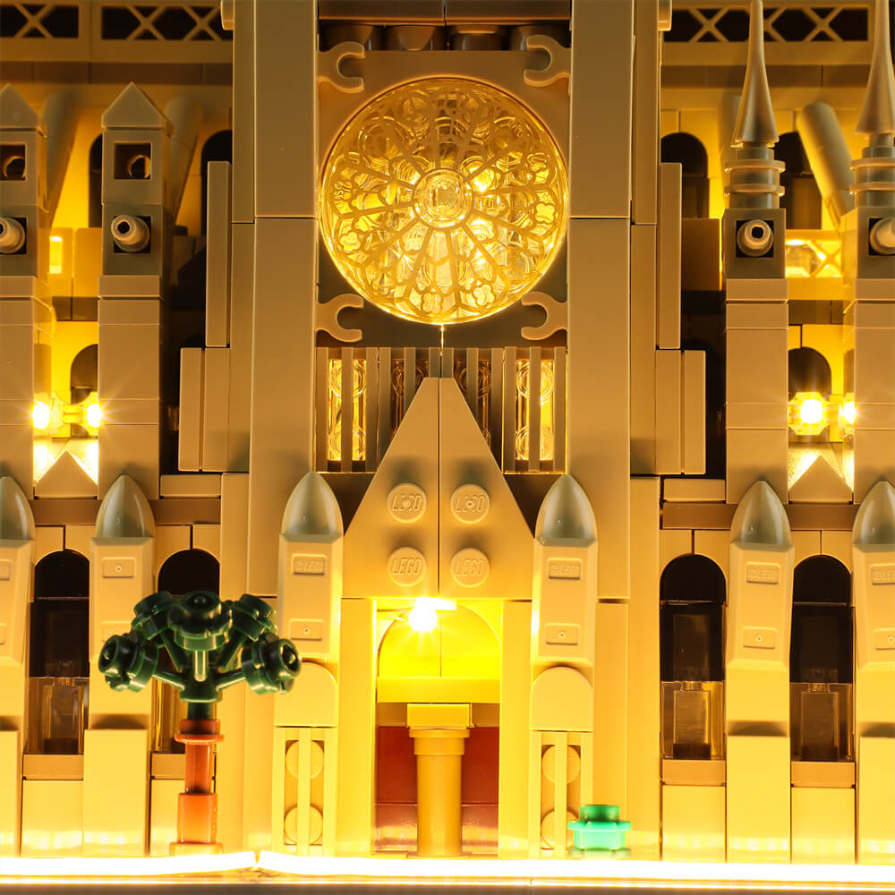 Briksmax Light Kit For LEGO Notre-Dame de Paris 21061-9
