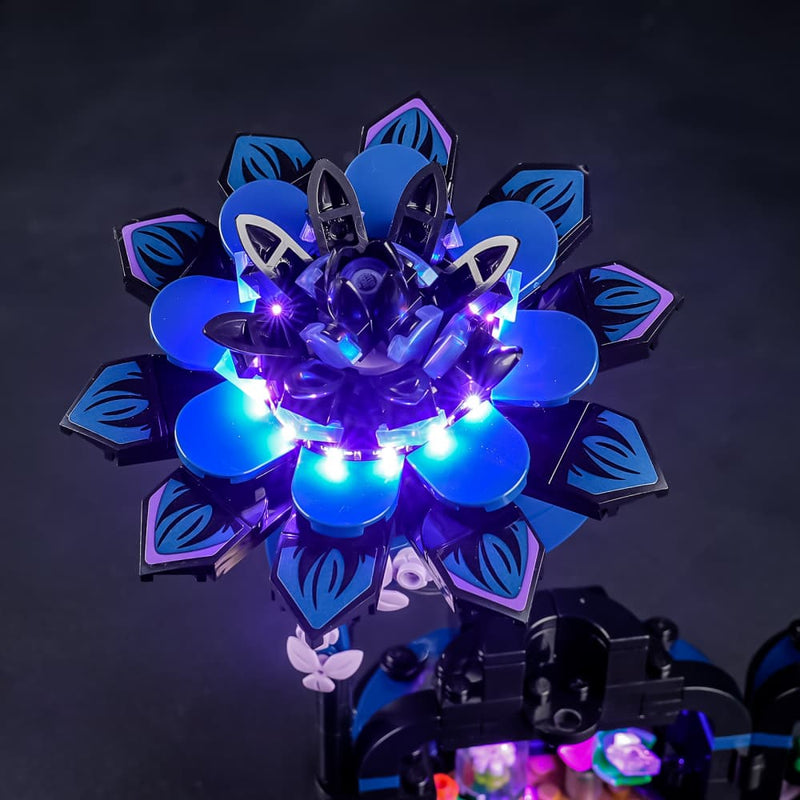 Light Kit For Black Dahlia Flower