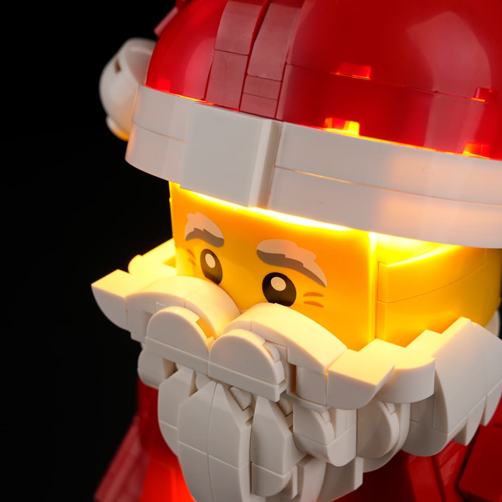 Light Kit for Up-Scaled Santa Minifigure 40820- Lightailing