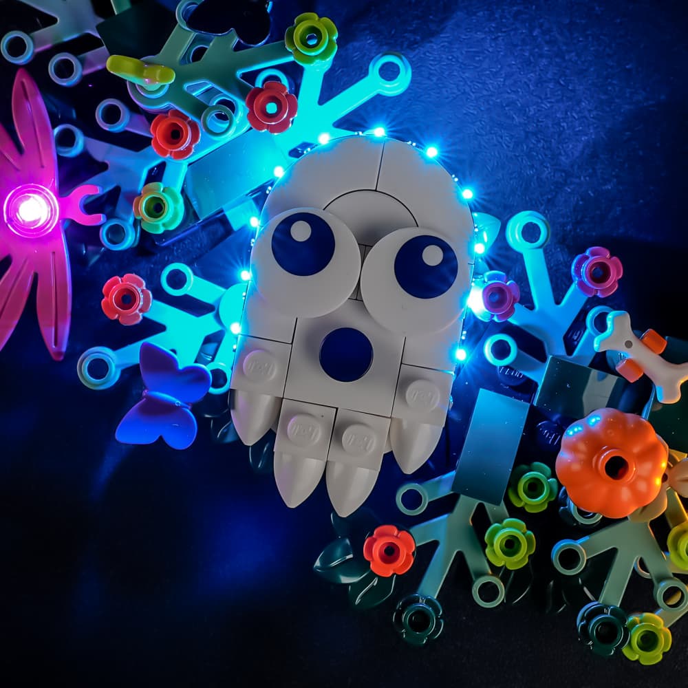 Lightailing Light Kit For LEGO Halloween Wreath  #40825 - 13