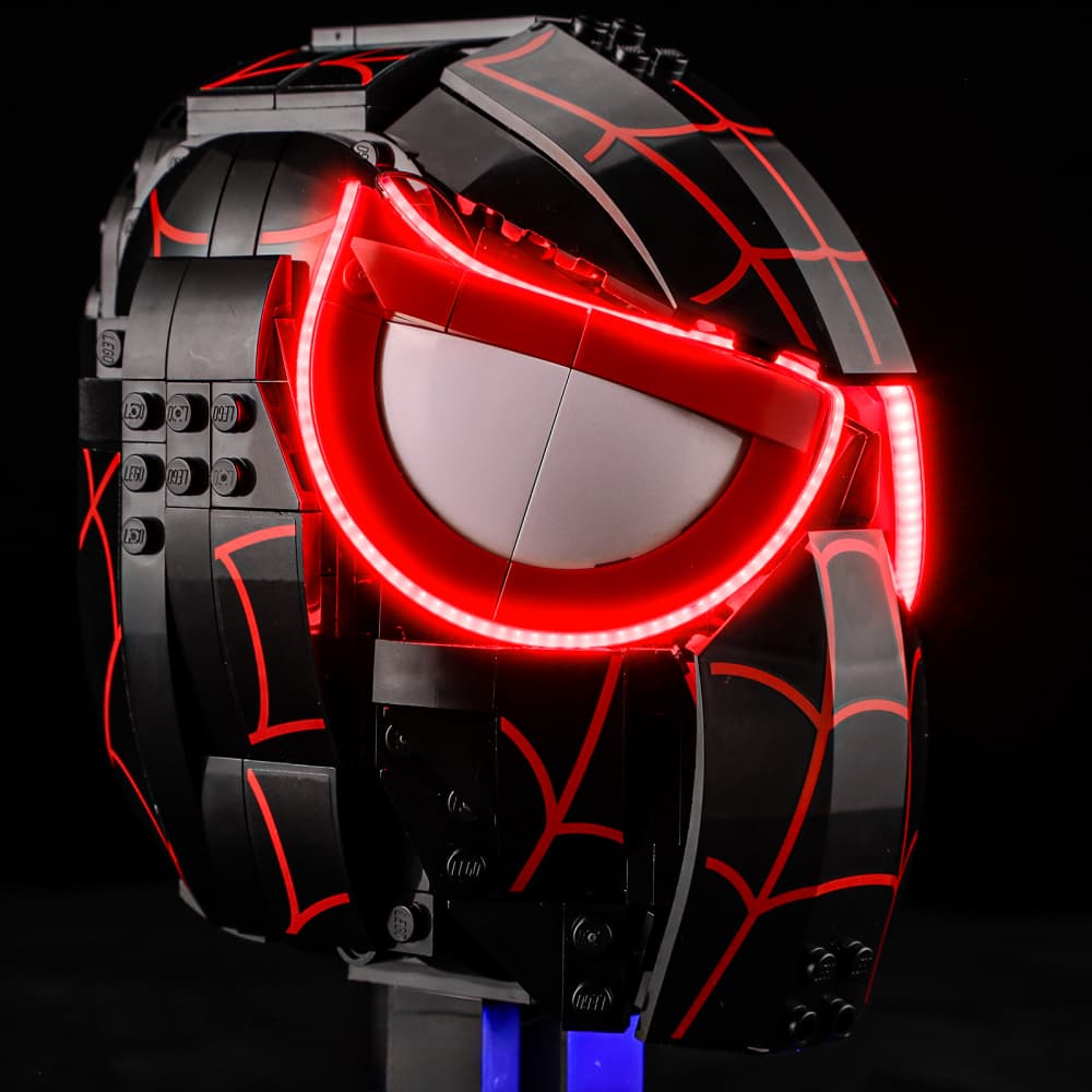 Lightailing Light Kit For LEGO Miles Morales' Mask #76329 - 9