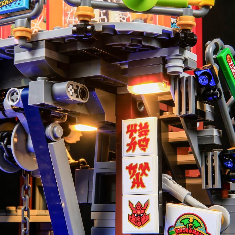 Briksmax 2.0 Light Kit For LEGO NINJAGO City Workshops #71837-17