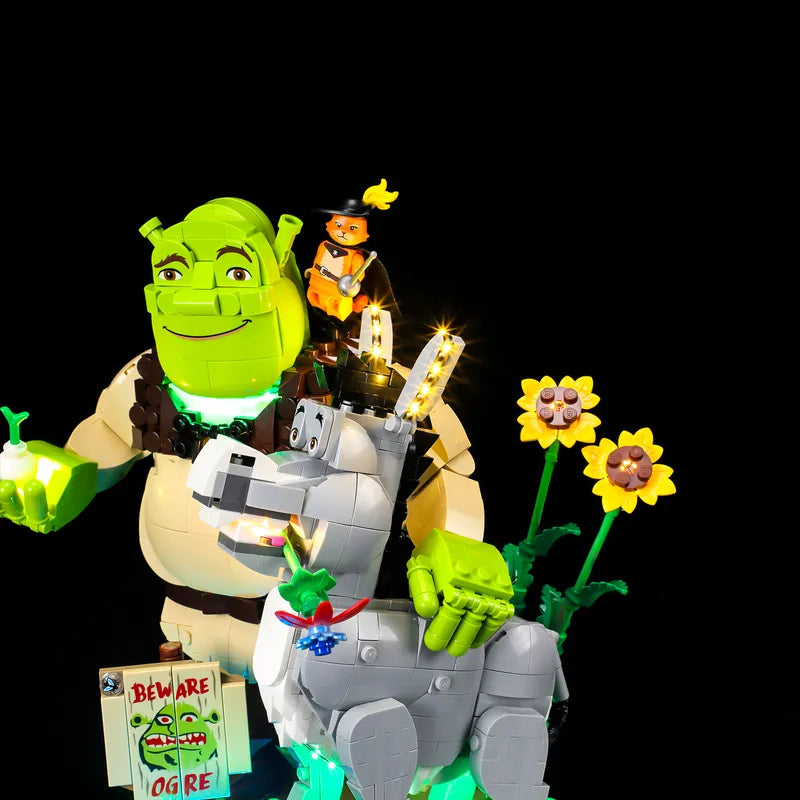 Light kit for Shrek, Donkey & Puss in Boots 72423 - Briksmax 2.0
