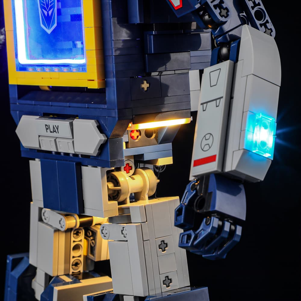Briksmax 2.0 Light Kit For 
LEGO Transformers: Soundwave #10358 - 10