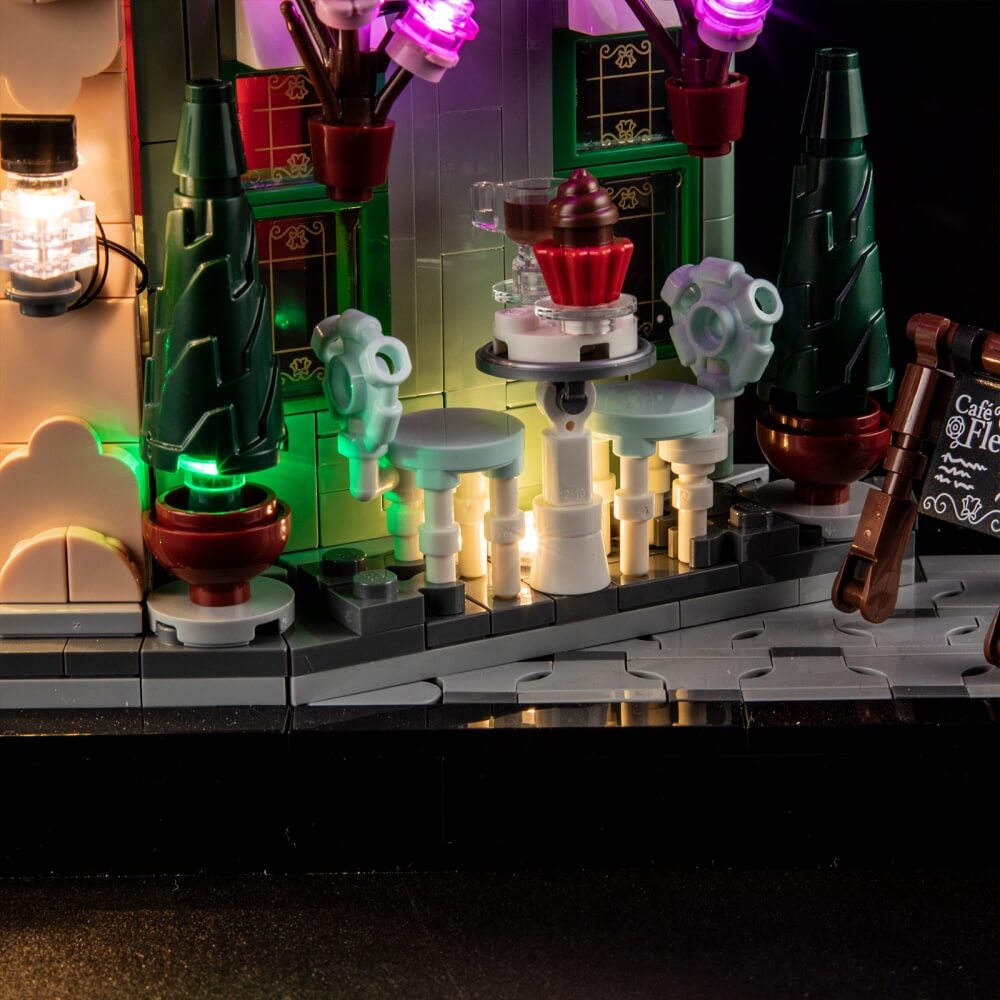 Lightailing Light Kit For LEGO French Café  #10362-14