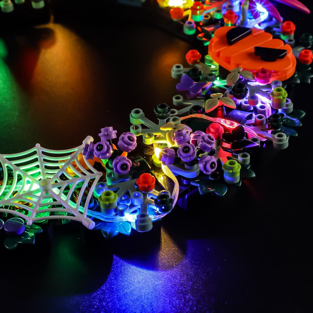 Briksmax 2.0 Light Kit For LEGO Halloween Wreath  #40825 - 10