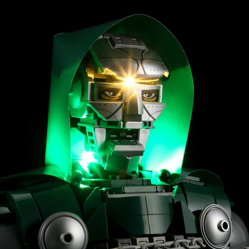 Light Kit for Doctor Doom Bust 76345 - Briksmax 2.0