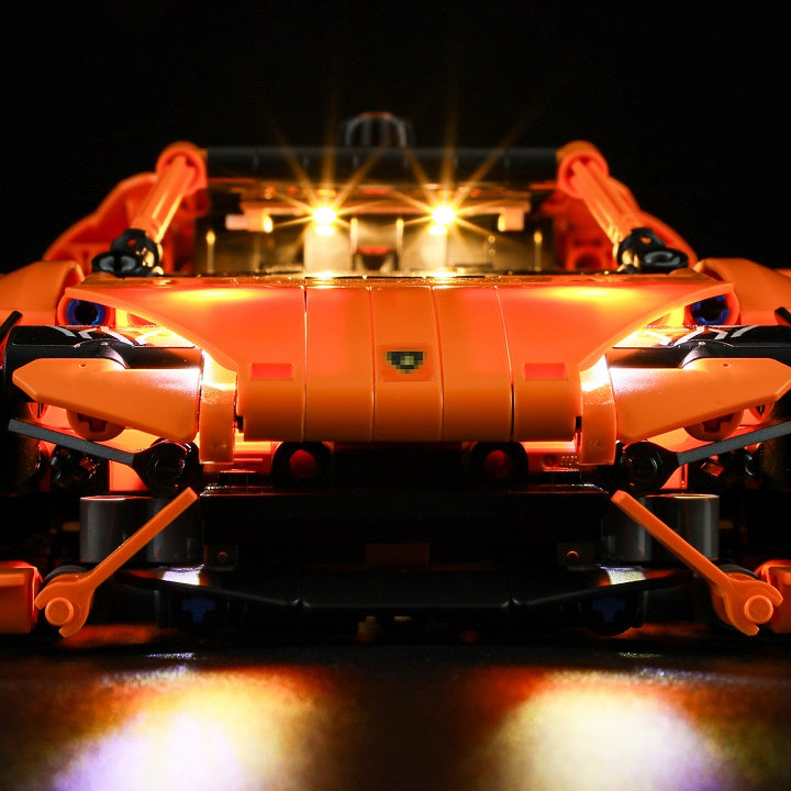 Kit d'éclairage pour Lamborghini Huracán Tecnica Orange 42196-Briksmax