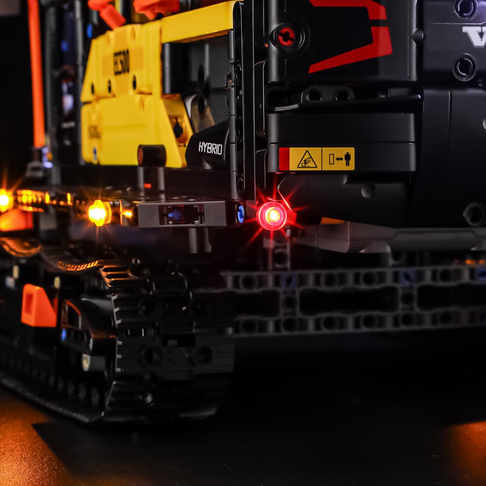 Briksmax 2.0 Light Kit For LEGO Volvo EC500 Hybrid Excavator #42215 -11