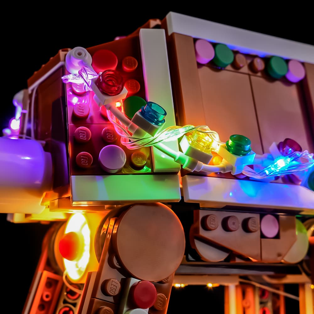 Beleuchtungsset für Gingerbread AT-AT Walker 40806- Lightailing