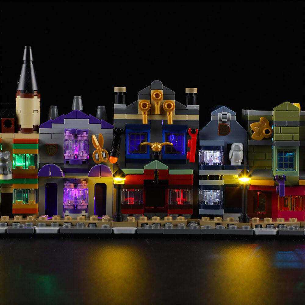 Lightailing Light Kit For LEGO Diagon Alley Wizarding Shops 76444 - 13