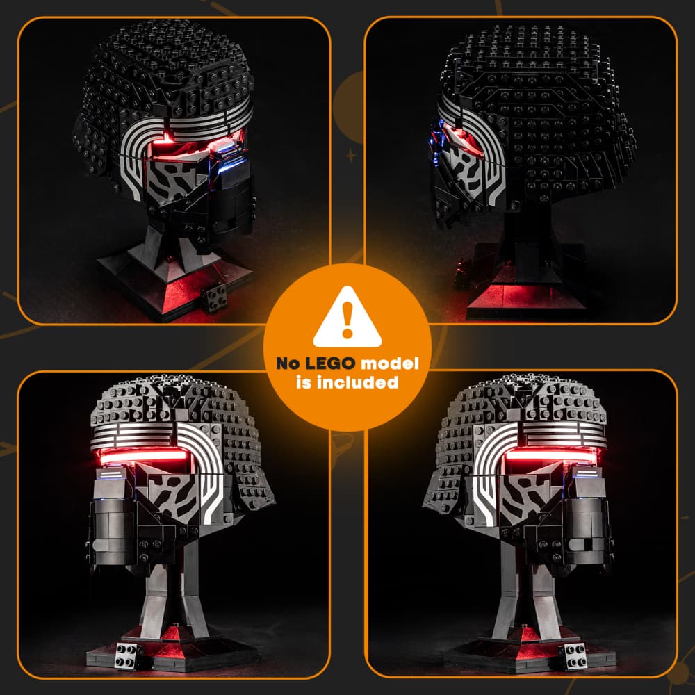 Beleuchtungsset für Kylo Ren Helm 75415-Lightailing