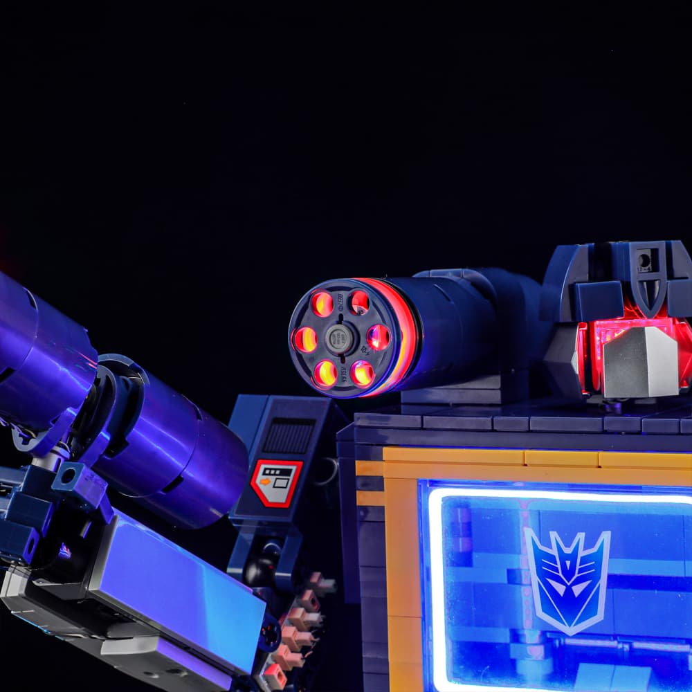 Briksmax 2.0 Light Kit For 
LEGO Transformers: Soundwave #10358 - 11