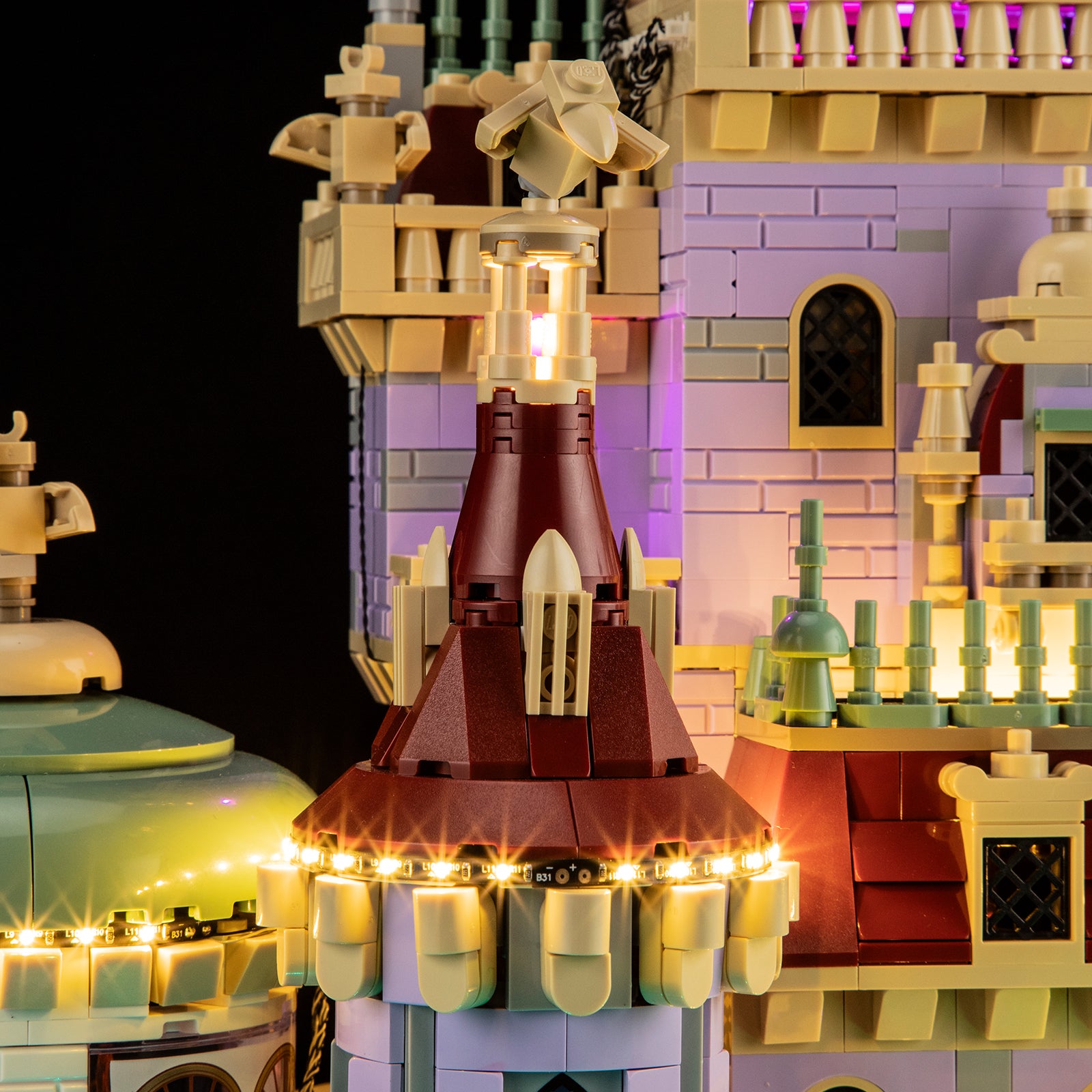 Light Kit for Beauty and the Beast Castle 43263 - Briksmax 2.0
