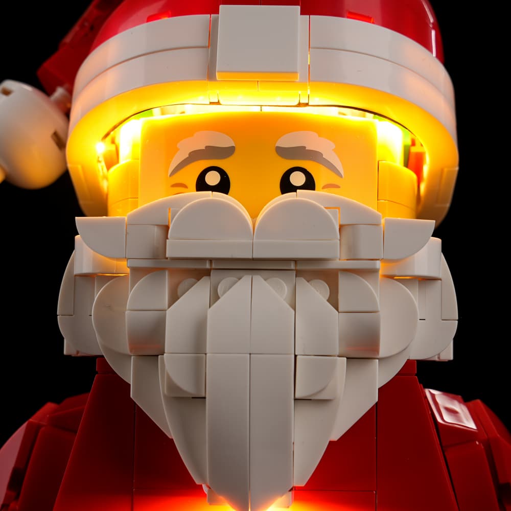 Light Kit for Up-Scaled Santa Minifigure 40820- Lightailing