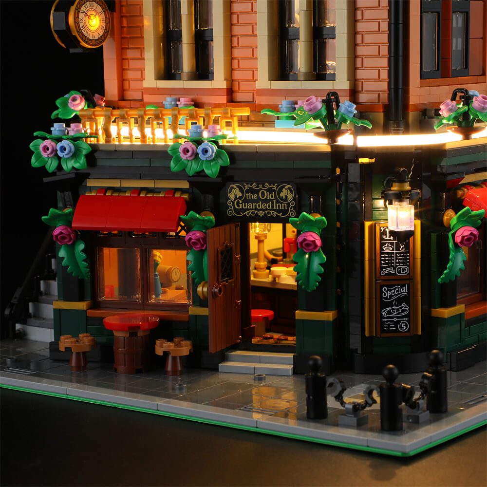 Briksmax 2.0 Light Kit For LEGO Tudor Corner 10350-11