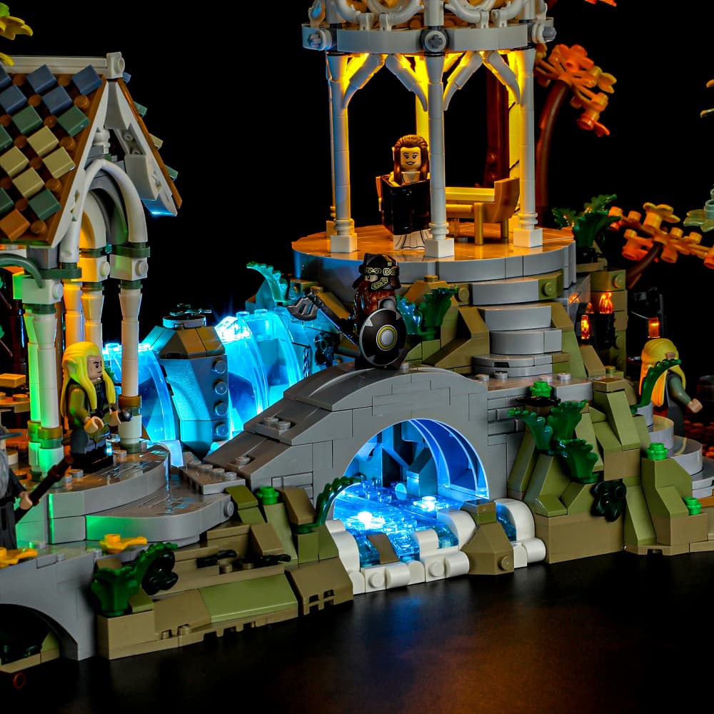 Briksmax Light Kit For LEGO The Lord Of The Rings: Rivendell #10316 - 8