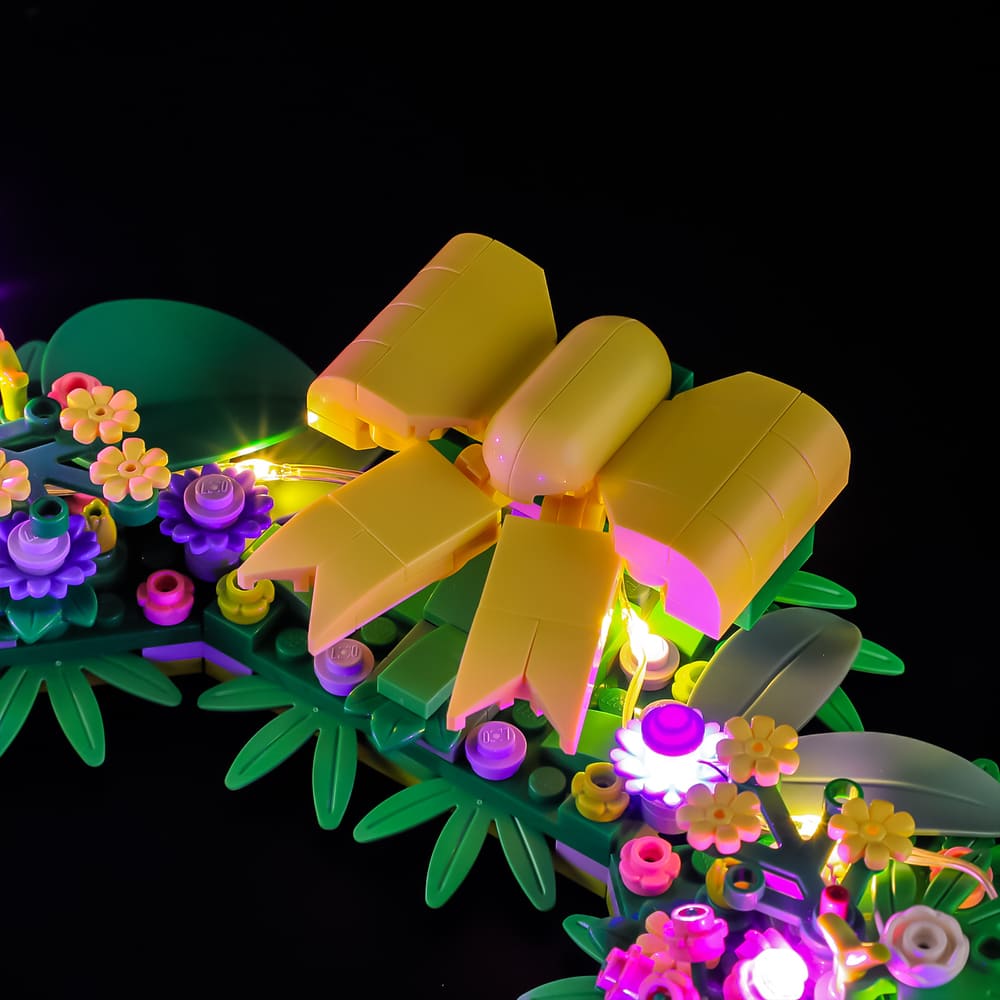Kit d'éclairage pour Couronne de Printemps 40957 - Briksmax 2.0