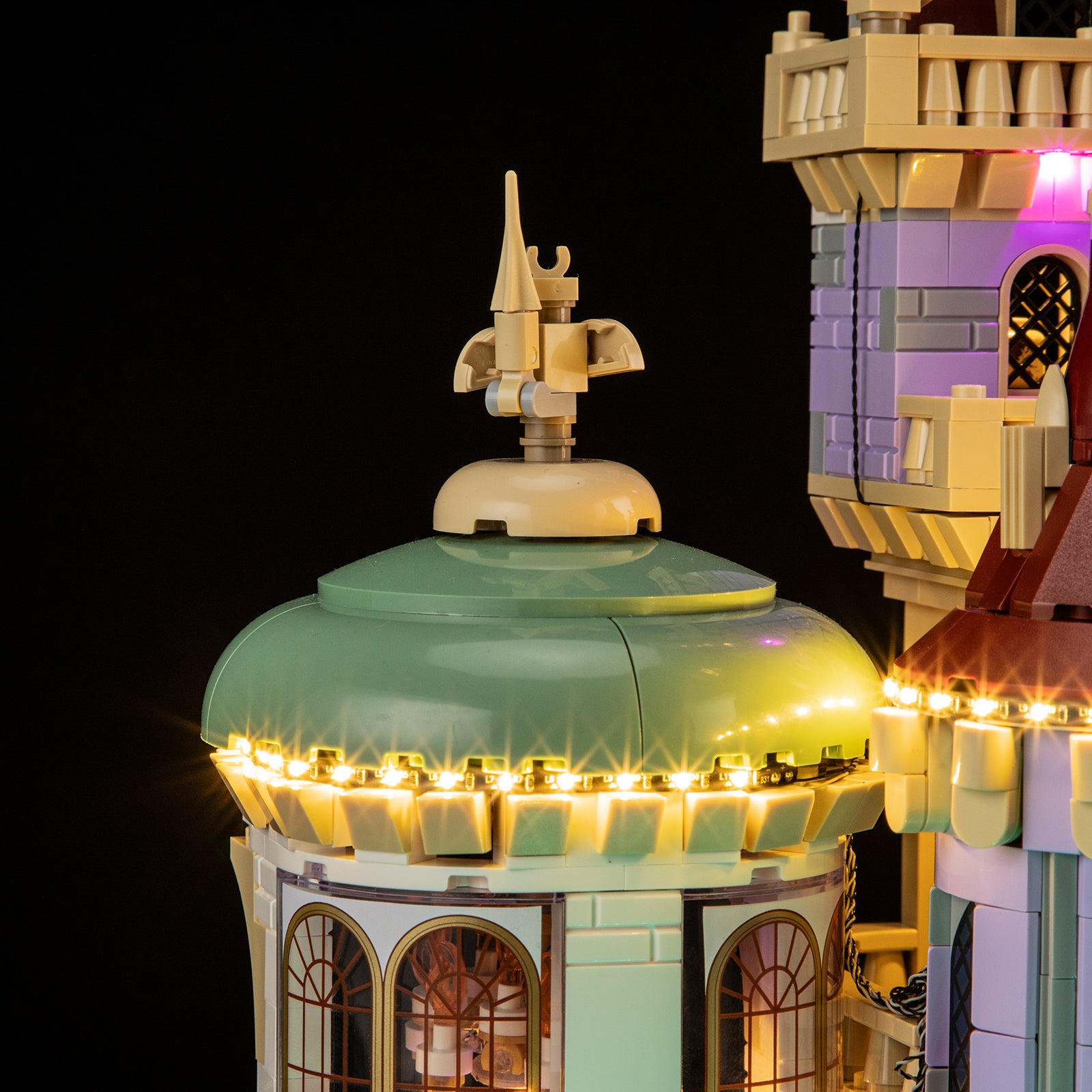Light Kit for Beauty and the Beast Castle 43263 - Briksmax 2.0