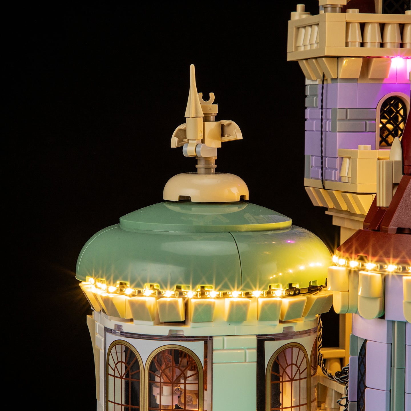 Light Kit for Beauty and the Beast Castle 43263 - Briksmax 2.0