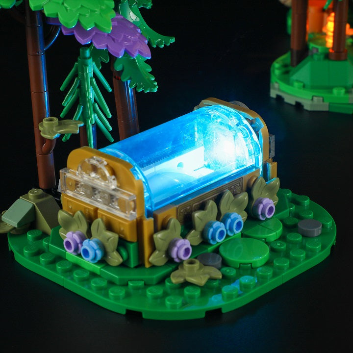 Light Kit For  Snow White and the Seven Dwarfs' Cottage 43242-Briksmax