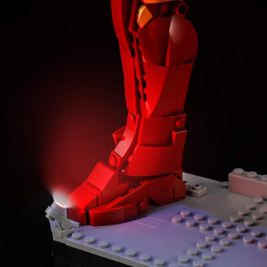 Touch-Control-Beleuchtungsset für Iron Man Mark 3 Collectors' Edition 76344 – Briksmax 2.0