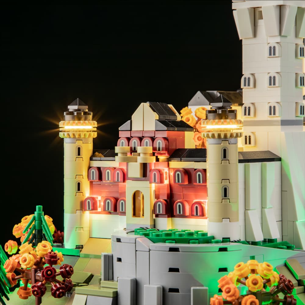 Briksmax 2.0 Light Kit For LEGO Neuschwanstein Castle #21063 - 9