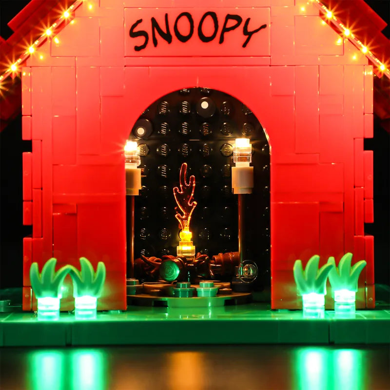 Light kit for Peanuts: Snoopy's Doghouse 21368 - Briksmax 2.0