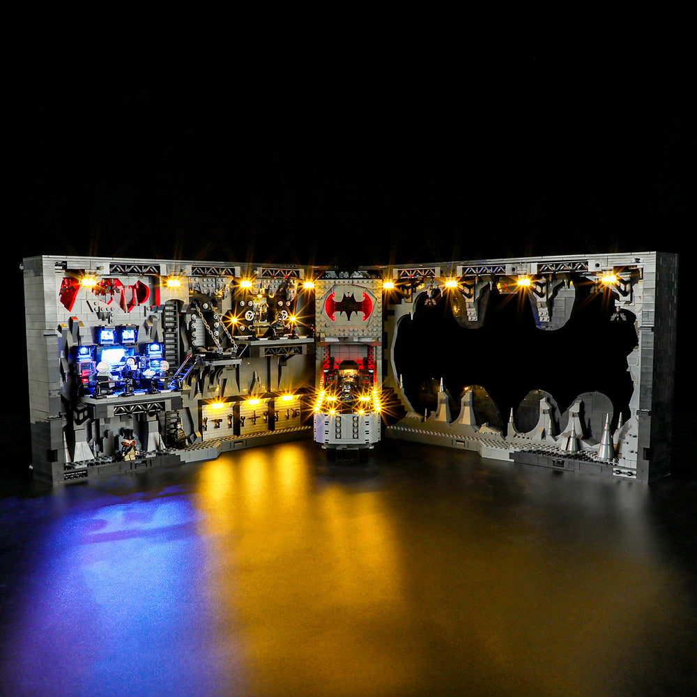 Briksmax Light Kits for Batman™ Batcave™ Shadow Box 76252 Lightailing