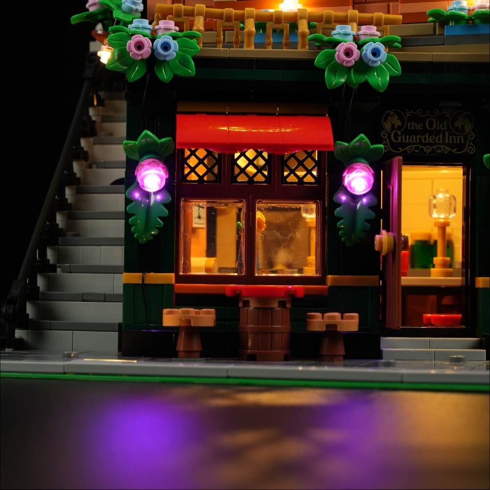 Lightailing Light Kit For LEGO Tudor Corner 10350-10