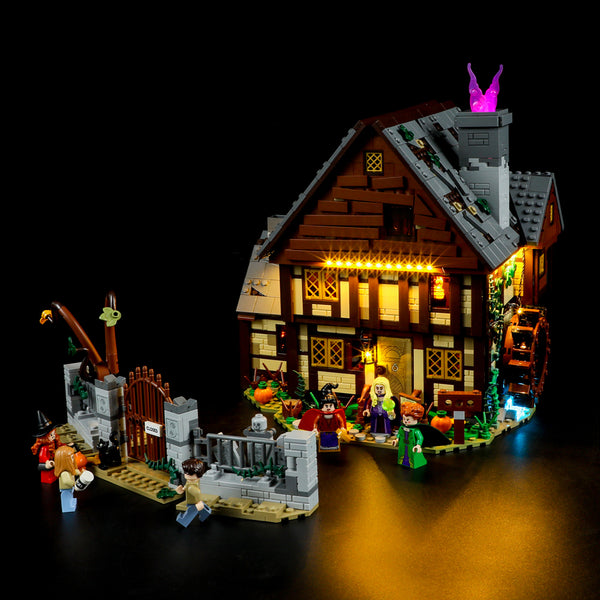 Light Kits For LEGO® Disney Hocus Pocus: The Sanderson Sisters' Cottage 21341