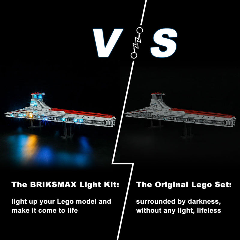 BriksMax Light Kit For Venator-Class Republic Attack Cruiser 75367