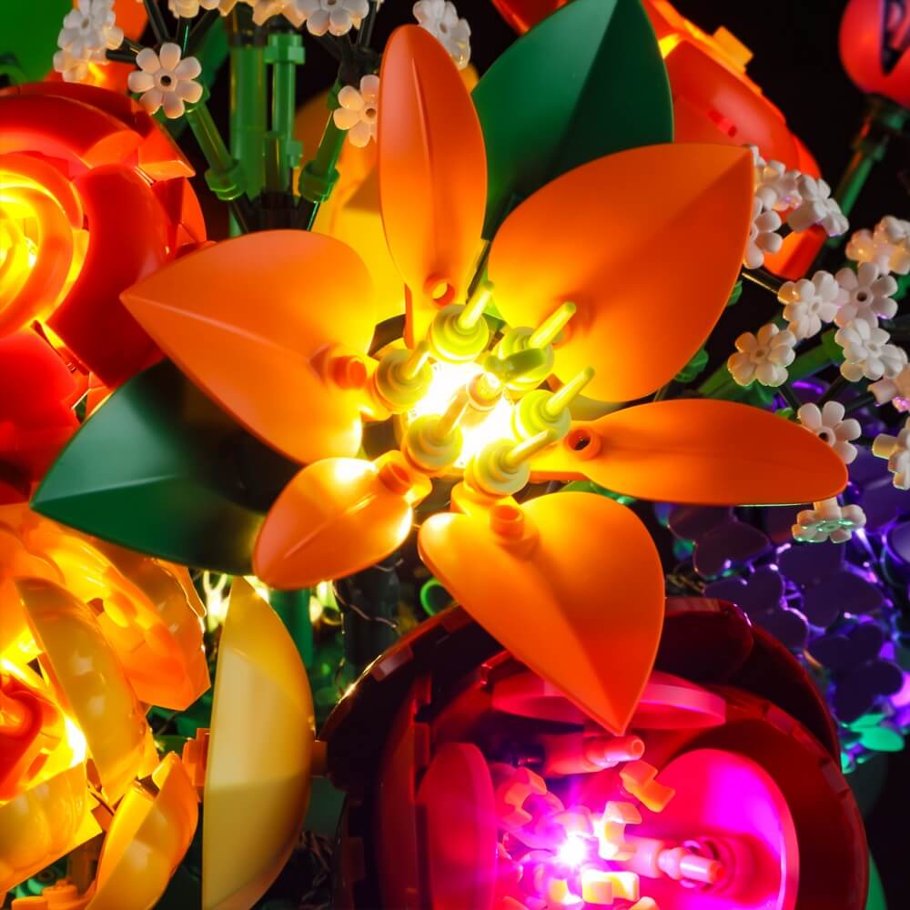 Beleuchtungsset für Blumenarrangements 10345-Briksmax