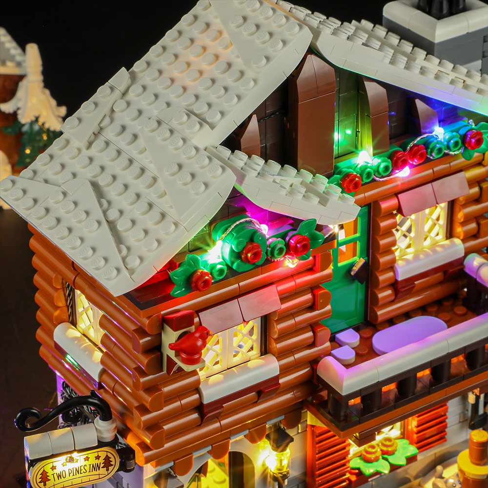 Light Kit for LEGO Alpine Lodge 10325-Briksmax