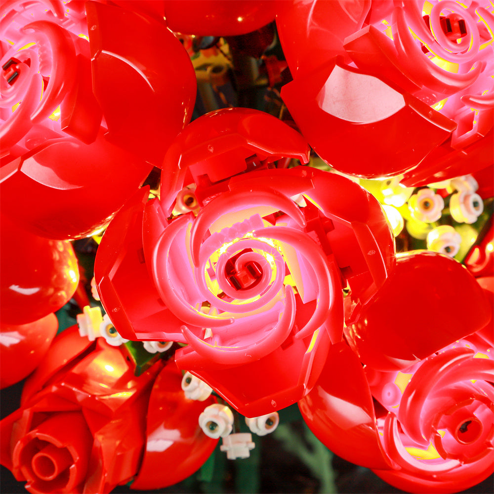 Lichtset für Rosenstrauß 10328-Briksmax