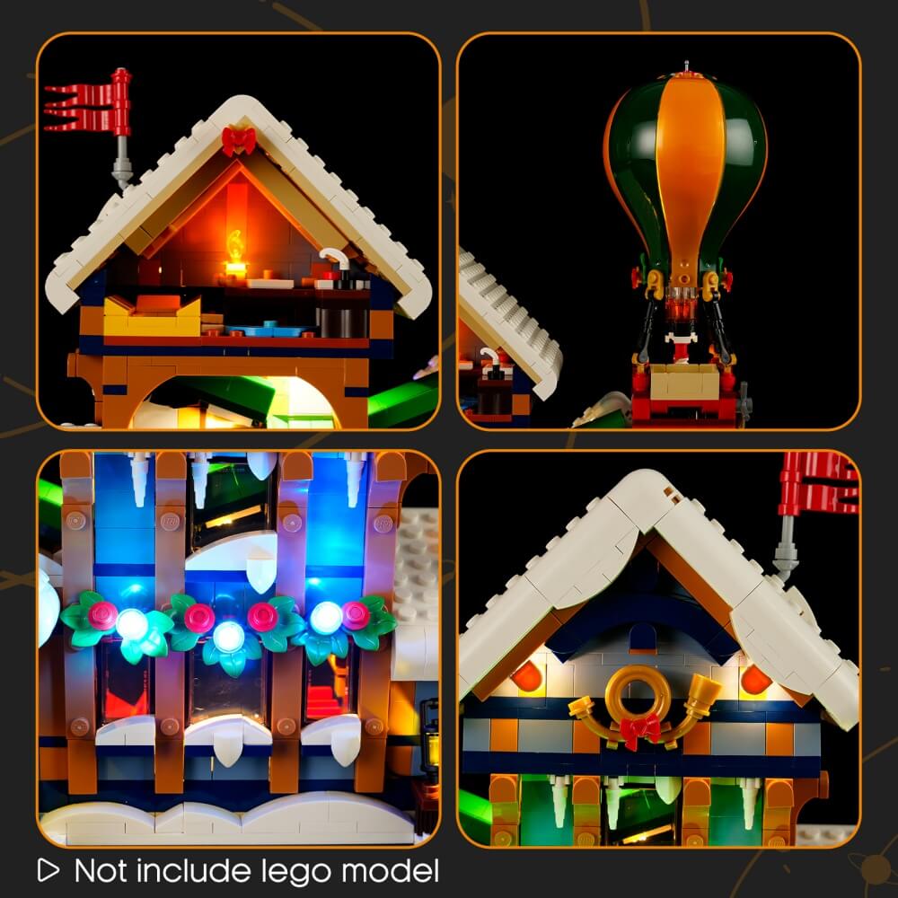 Lightailing Light Kit For LEGO Santa's Post Office 10339 - 8