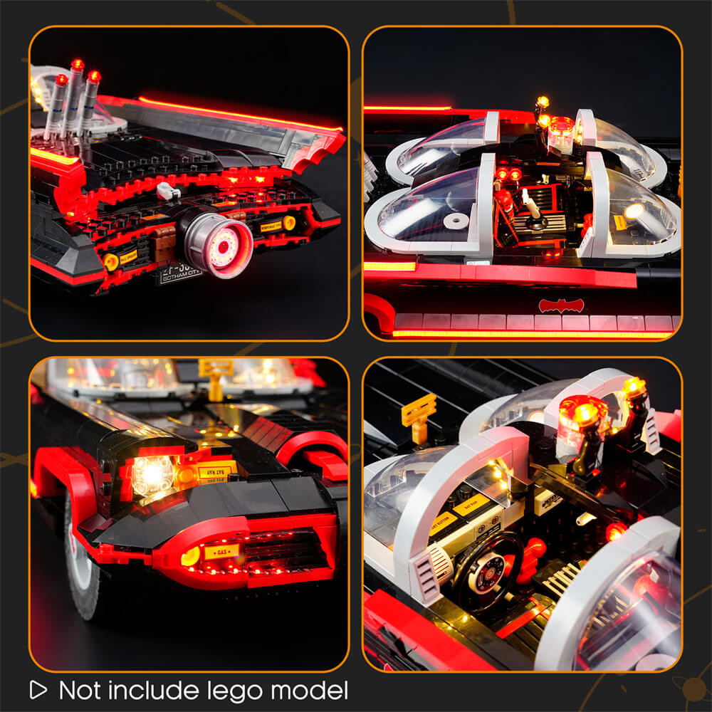 Lightailing Light Kit For LEGO Batman: The Classic TV Series Batmobile  76328 -12