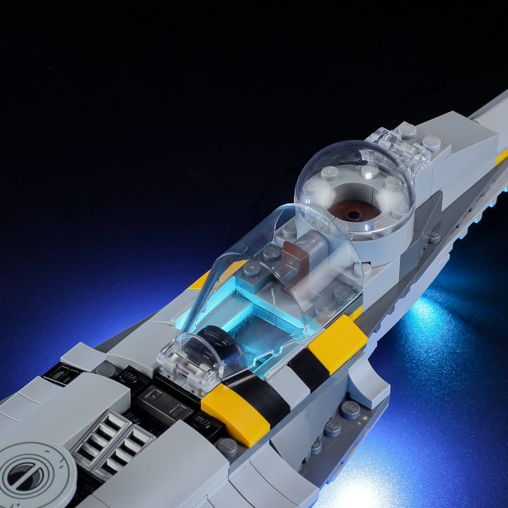 Light Kit for The Mandalorian's N-1 Starfighter 75325-Briksmax