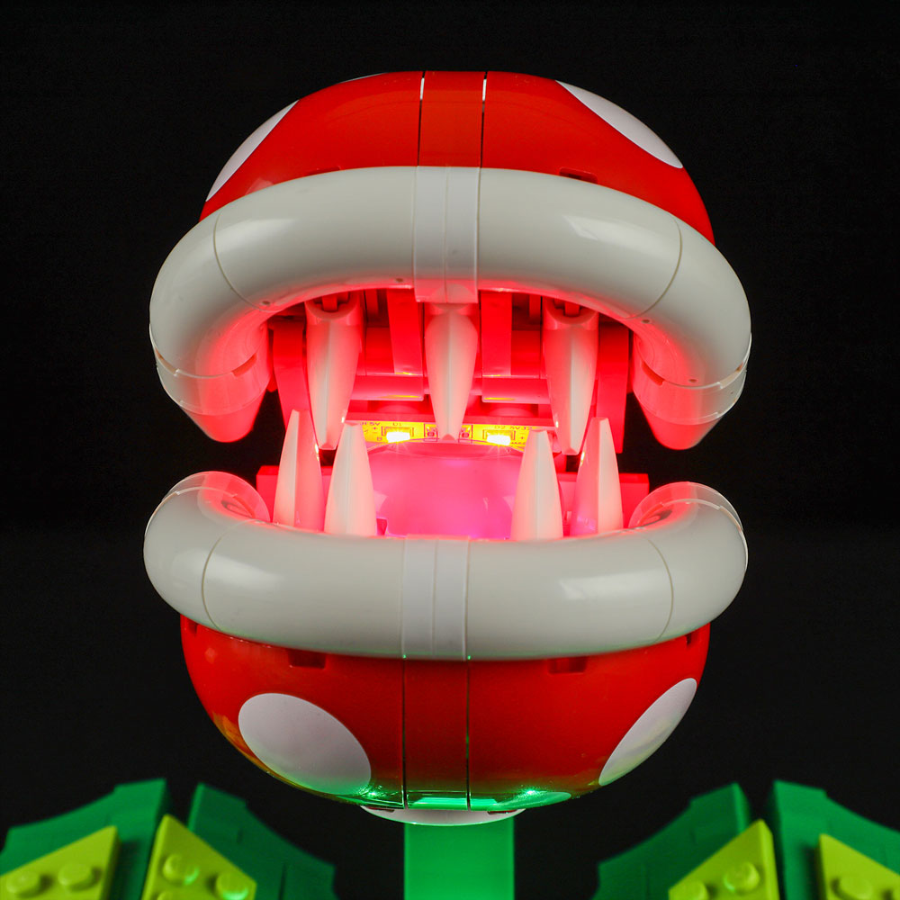 Beleuchtungsset für Super Mario Piranha-Pflanze 71426-Briksmax 
