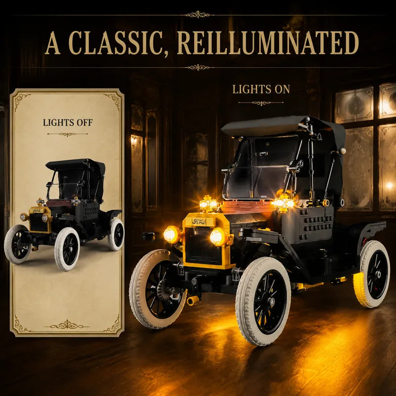 Kit d'éclairage pour Ford Model T 11376 - Briksamx 2.0