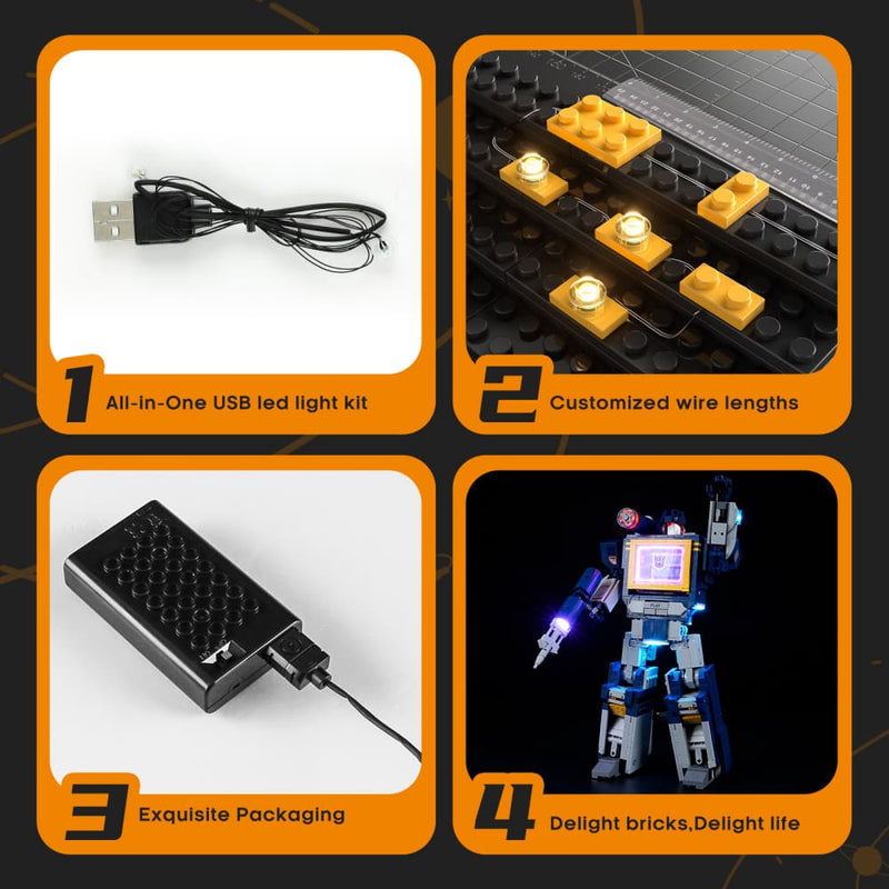 Light Kit For Transformers: Soundwave