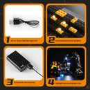 Beleuchtungssatz für Volvo EC500 Hybridbagger